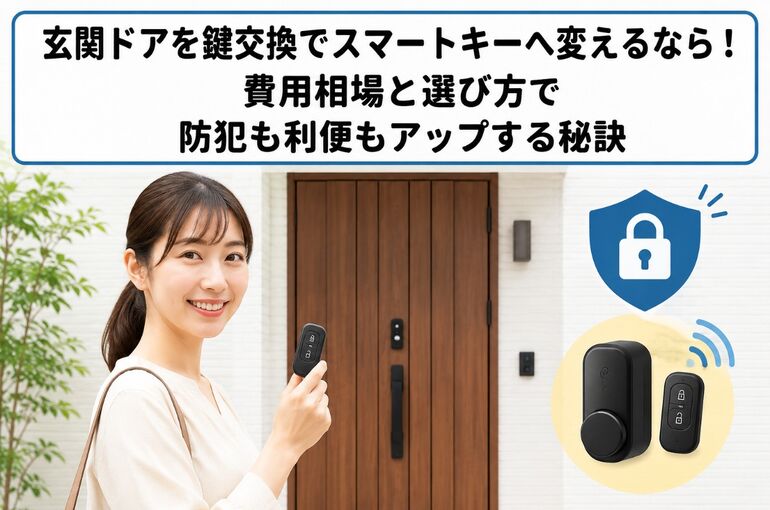 玄関ドア 鍵交換 スマートキー