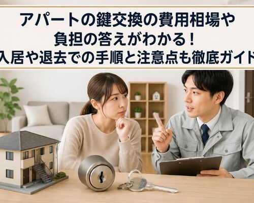 鍵交換 アパート