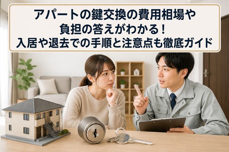 鍵交換 アパート