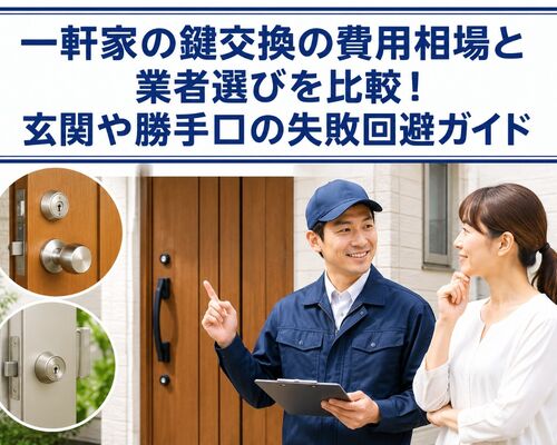 鍵交換 一軒家