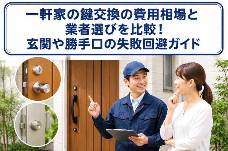 鍵交換 一軒家